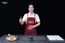 hinh anh thuc te Chau rua bat inox NOBINOX TASCA DURIX NT622N CA70FD 1