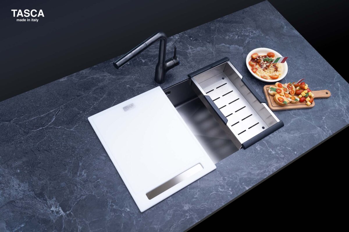 Chậu rửa bát inox NOBINOX TASCA DURIX NT622N CA70FD 1 hố - Ảnh 15