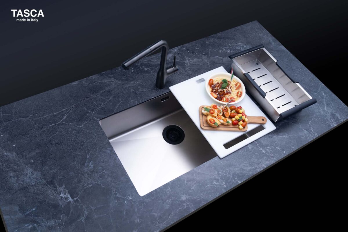 Chậu rửa bát inox NOBINOX TASCA DURIX NT622N CA70FD 1 hố - Ảnh 17