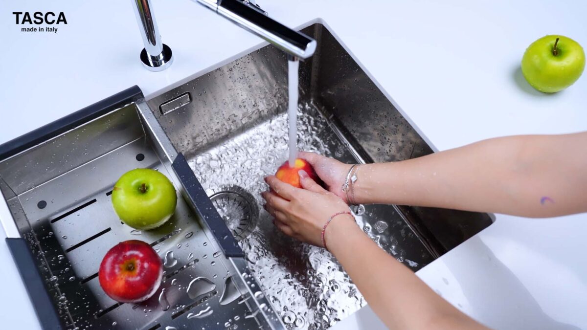 Chậu rửa bát inox NOBINOX TASCA PURA NT654U BA5000I 1 hố - Ảnh 12