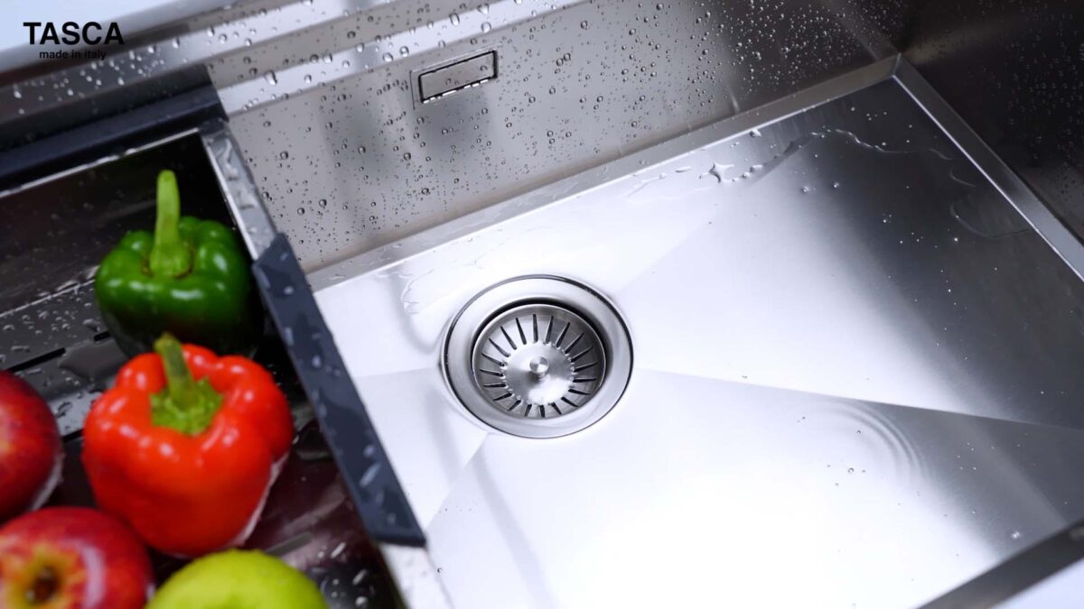 Chậu rửa bát inox NOBINOX TASCA STEP NT644U SA7000C 1 hố - Ảnh 16