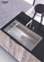 Chậu rửa bát inox NOBINOX TASCA STEP NT644U SA7000C 1 hố - Ảnh 5