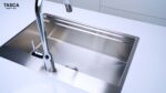 Chậu rửa bát inox NOBINOX TASCA STEP NT651T SA7000B 1 hố - Ảnh 5