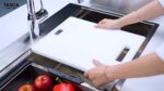 Chậu rửa bát inox NOBINOX TASCA STEP NT685T SA8000B 1 hố - Ảnh 10