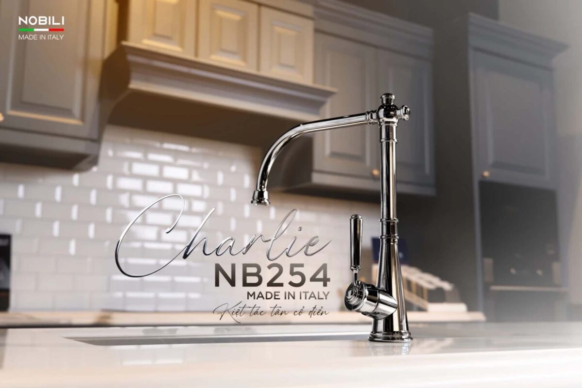 Vòi rửa bát NOBINOX CHARLIE NB254 CH75513CR - Ảnh 5