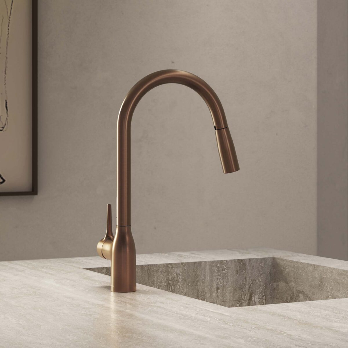 Vòi rửa bát NOBINOX MANIA NB307A CU128137GTP - Ảnh 3