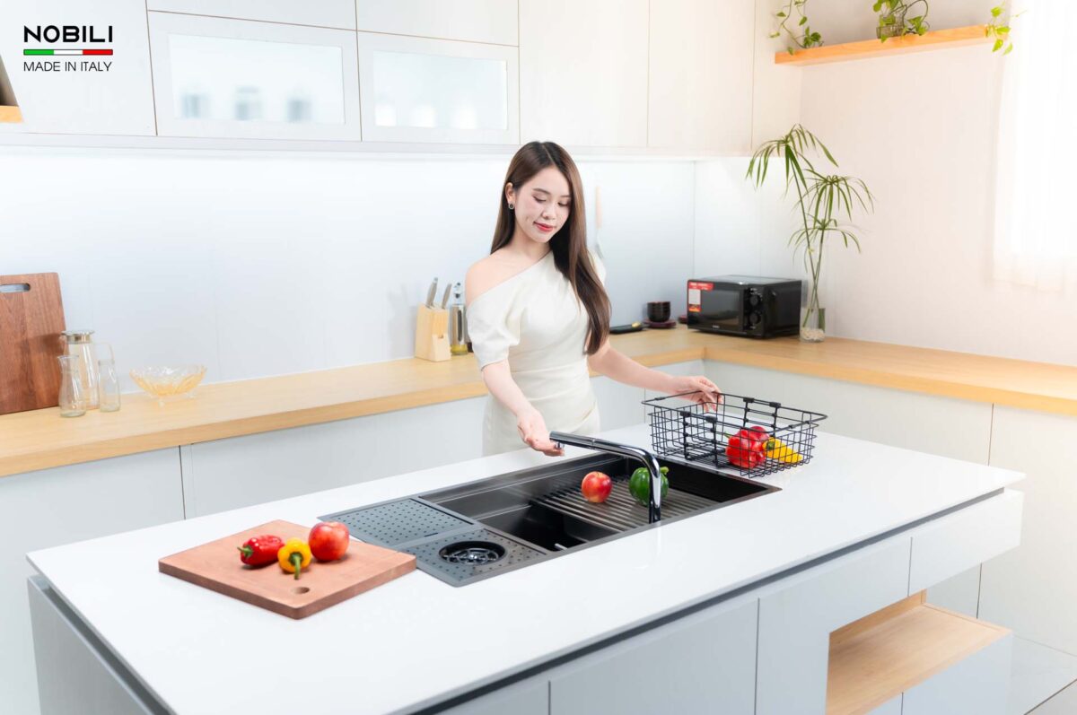 Vòi rửa bát NOBINOX TABLE NB242 AQ93500CR - Ảnh 5