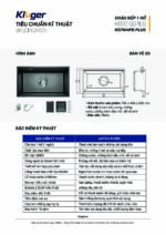 Chậu rửa bát inox KLUGER KG7644FB Plus dòng K600 1 hố - Ảnh 4