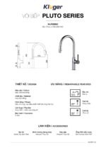 Vòi rửa bát KLUGER KLF0005C - Ảnh 4