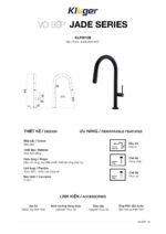 Vòi rửa bát KLUGER KLF0010B - Ảnh 3