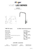Vòi rửa bát KLUGER KLF0015C - Ảnh 4