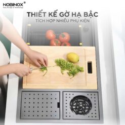 tinh nang Chau rua bat inox NOBINOX LUMIA NJ510B 2