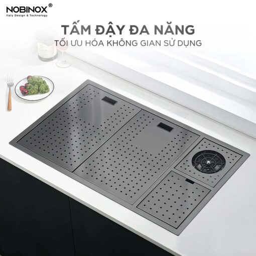 tinh nang Chau rua bat inox NOBINOX LUMIA NJ510B 8