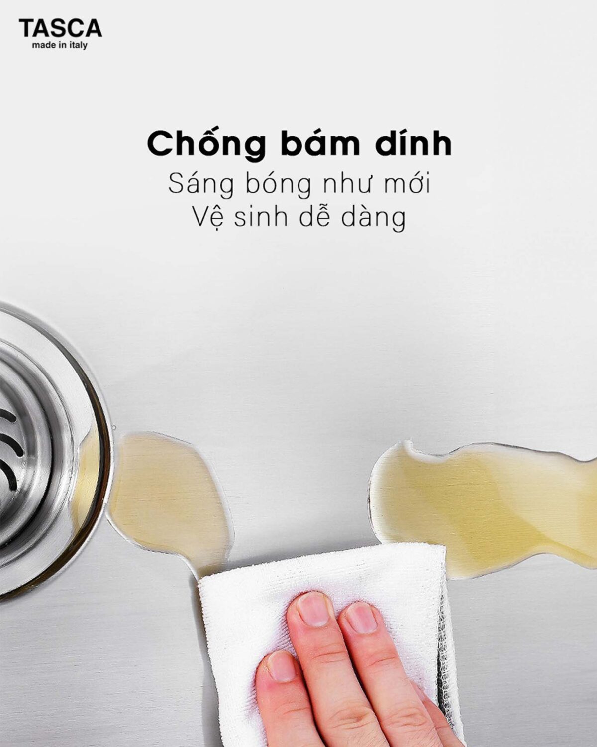 Chậu rửa bát inox NOBINOX TASCA ICON NT642U BB8400T 2 hố - Ảnh 5