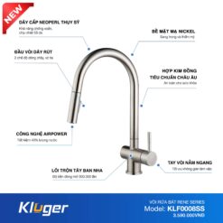 tinh nang Voi rua bat KLUGER KLF0008SS