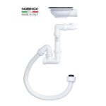 Chậu rửa bát inox NOBINOX TASCA DURIX NT624 CA80FD 1 hố - Ảnh 5
