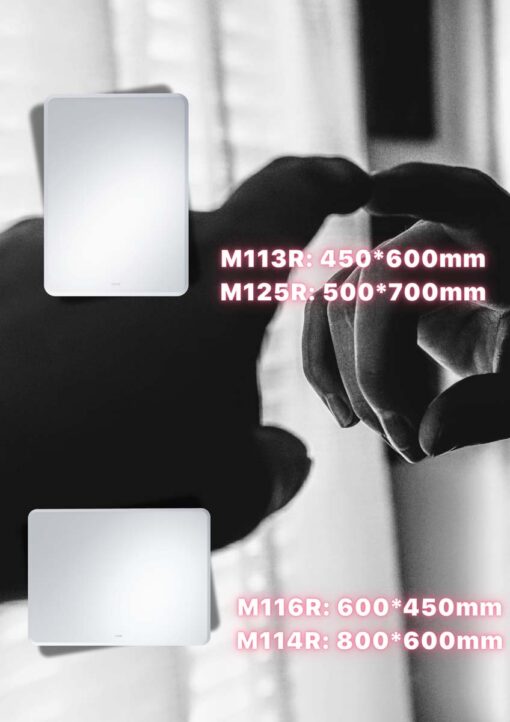 TINH NANG Guong nha tam CAESAR M113R 450x600mm 2
