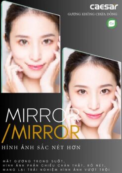 Gương nhà tắm CAESAR M125R 500x700mm 3 TINH NANG Guong nha tam CAESAR M125R 500x700mm 3