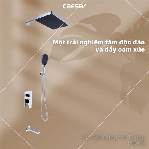 TINH NANG Voi sen am tuong CAESAR BS659 nong lanh 1