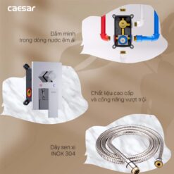 TINH NANG Voi sen am tuong CAESAR BS659 nong lanh 3