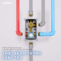 TINH NANG Voi sen am tuong CAESAR BS659 nong lanh 4