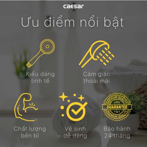 Tay sen tam CAESAR SH238 3 che do 3