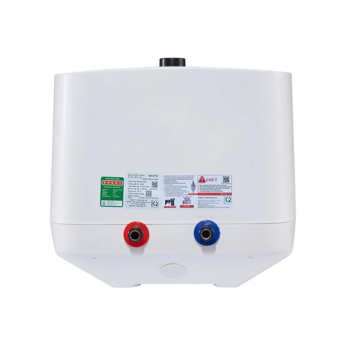 Bình nóng lạnh ASIATIC AV20SU 20L Vuông - Ảnh 3