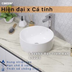 tinh nang Chau lavabo dat ban CAESAR L5225 1