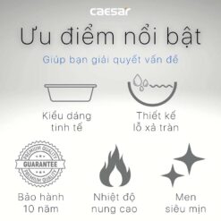 tinh nang Chau lavabo treo tuong CAESAR LF5263 PF2463 chan lung 3