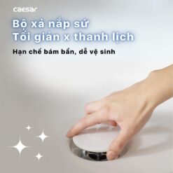 tinh nang Chau lavabo treo tuong CAESAR LF5370 PF2463 chan lung 2