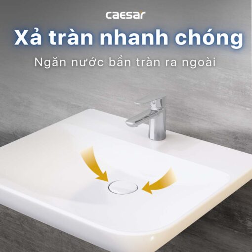 tinh nang Chau lavabo treo tuong CAESAR LF5370 PF2463 chan lung 4