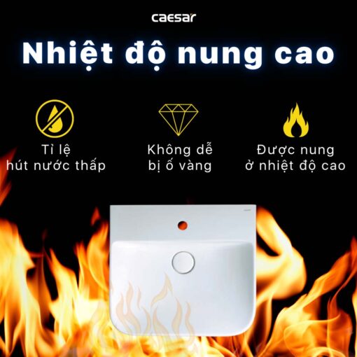 tinh nang Chau lavabo treo tuong CAESAR LF5370 PF2463 chan lung 5