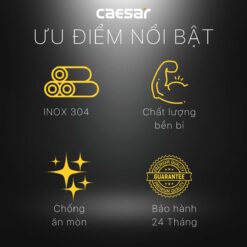 tinh nang Van khoa T chia nuoc CAESAR BF428 4