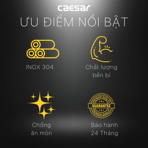 tinh nang Van khoa T chia nuoc CAESAR BF428 4