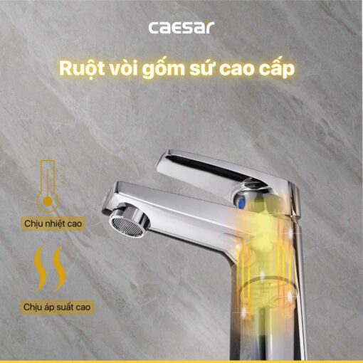 tinh nang Voi lavabo CAESAR B119C nuoc lanh 6