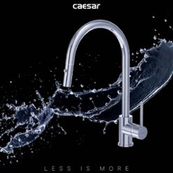 Vòi rửa bát CAESAR K079C lạnh rút dây 13 tinh nang Voi rua bat CAESAR K079C lanh rut day 13