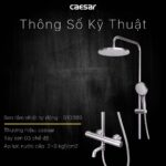 Vòi sen cây Caesar S1038S nhiệt độ - Ảnh 16