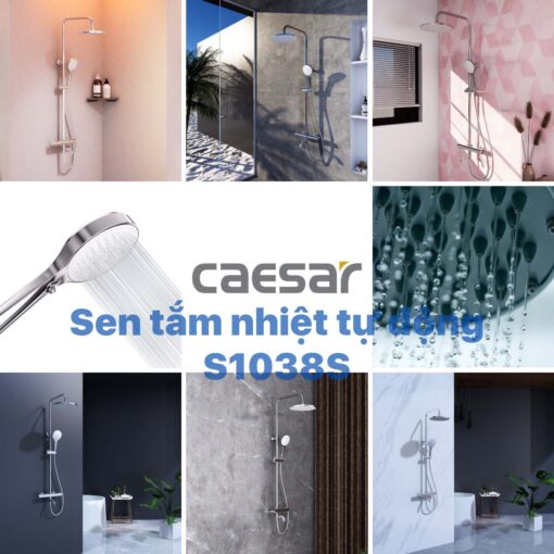 tinh nang Voi sen cay Caesar S1038S nhiet do 15