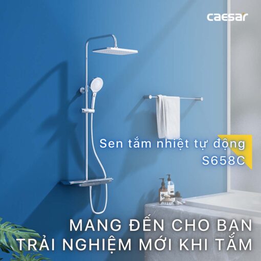 tinh nang Voi sen cay Caesar S658C nhiet do 1