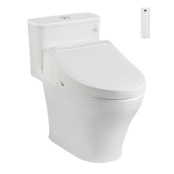 Bồn cầu thông minh TOTO MS857CDW15 nắp rửa điện tử TCF24460AAA