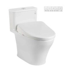 Bồn cầu thông minh TOTO MS857CDW23 nắp rửa điện tử TCF47360GAA