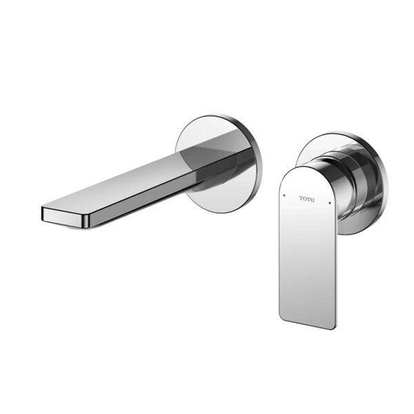 Vòi lavabo TOTO TLG13307A TLN103G0A 2 lỗ âm tường nóng lạnh GT