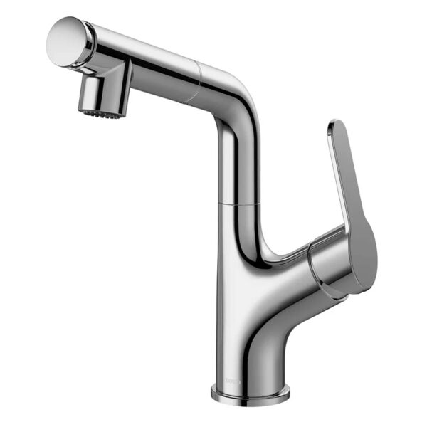 Vòi lavabo TOTO TLS083J0V nóng lạnh rút dây cổ cao