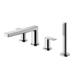 Vòi sen bồn tắm TOTO TBG13202A gắn bồn 4 lỗ GT nóng lạnh