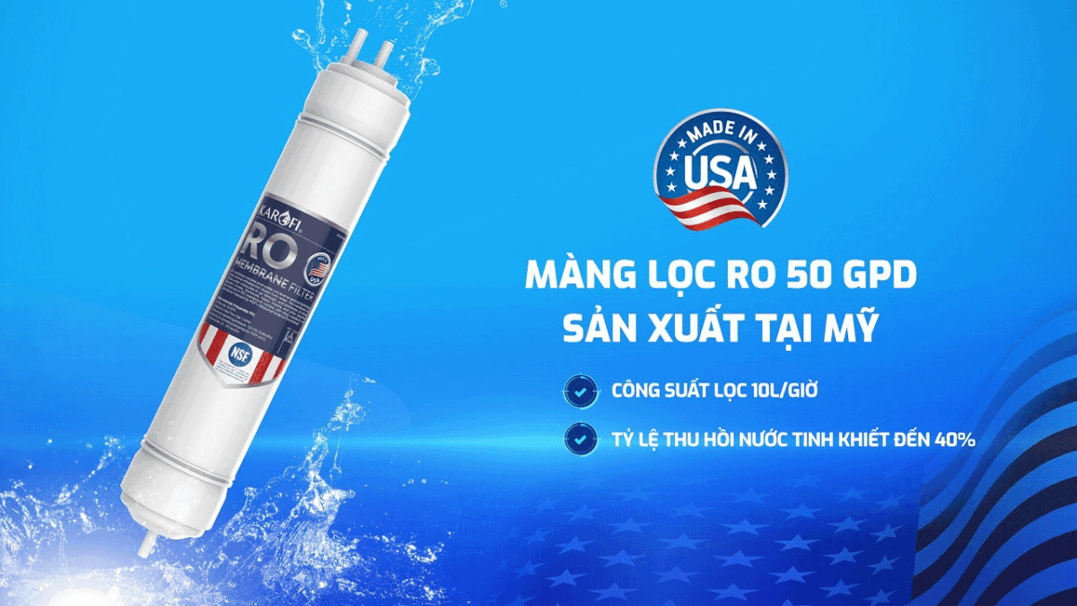 Màng-RO-50-GPD-Máy-lọc-nước-Karofi-KAQ-U65