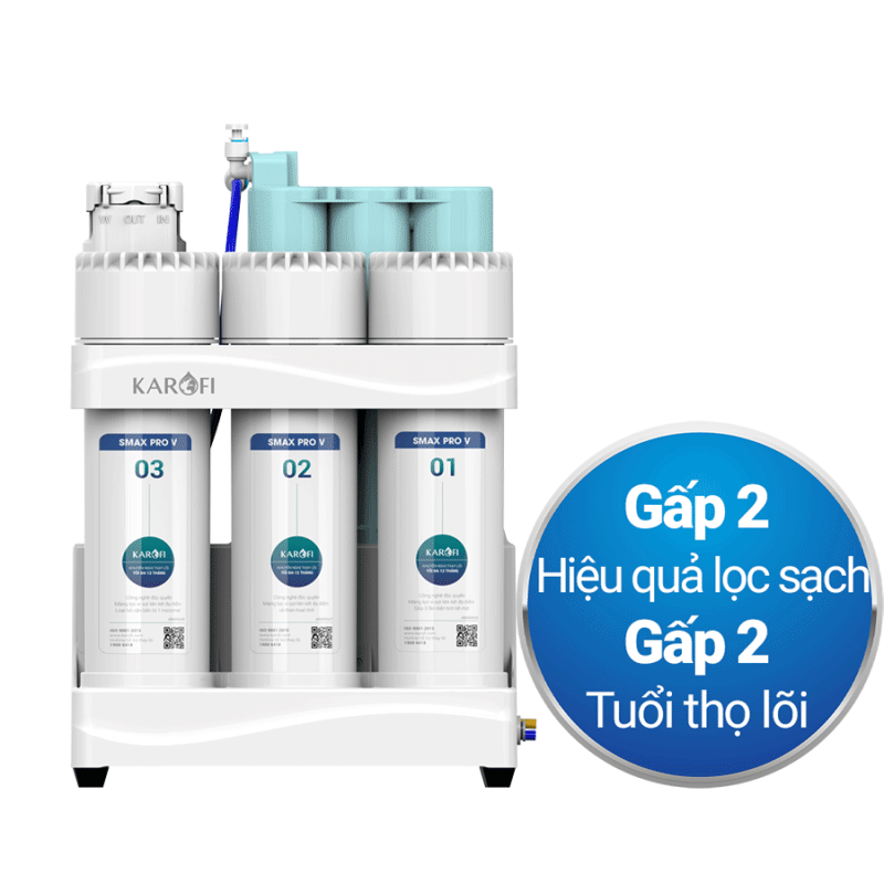 Máy-lọc-nước-Karofi-KAQ-U50K-10-lõi Máy-lọc-nước-Karofi-KAQ-U50K-10-lõi
