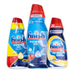 Gel rửa bát Finish Power All in 1 chai 1000ml 700ml 650ml