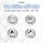 Chậu lavabo đặt bàn CAESAR LF5357 - Ảnh 7