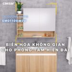 Tủ gương CAESAR EM01100W7V - Ảnh 5