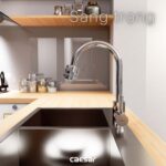 Vòi rửa bát CAESAR K695CV nóng lạnh - Ảnh 11